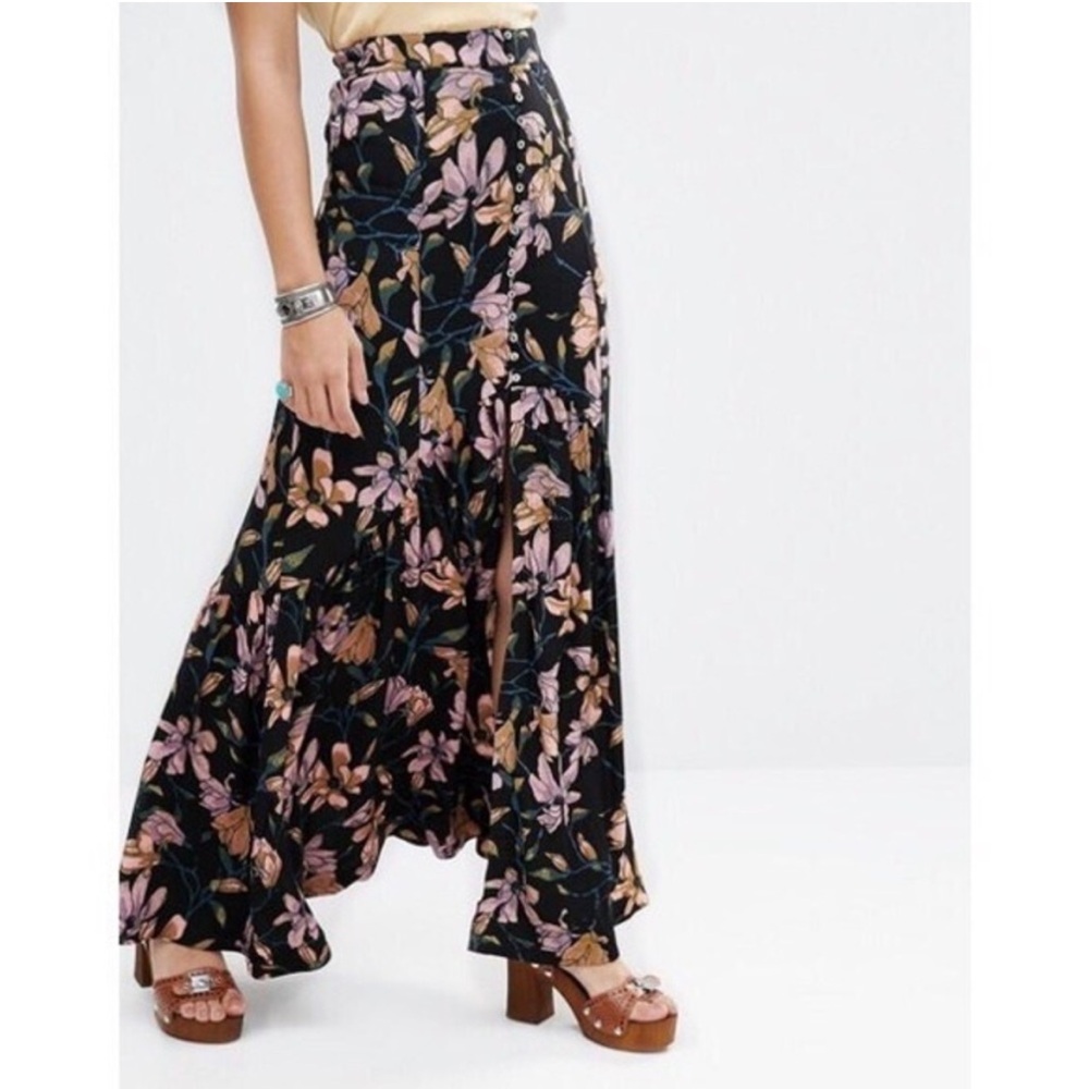 Free People Smooth Sailing Maxi Skirt
